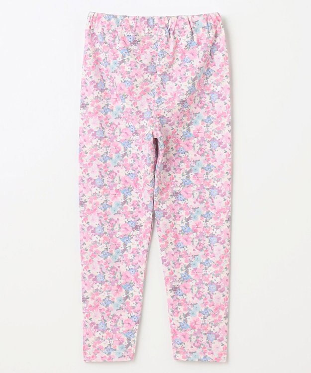 ANY KIDS 総柄 プリント レギンス ピンク系花柄