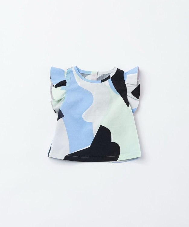 TRICOTE PUZZLE TANK TOP 32BLUE