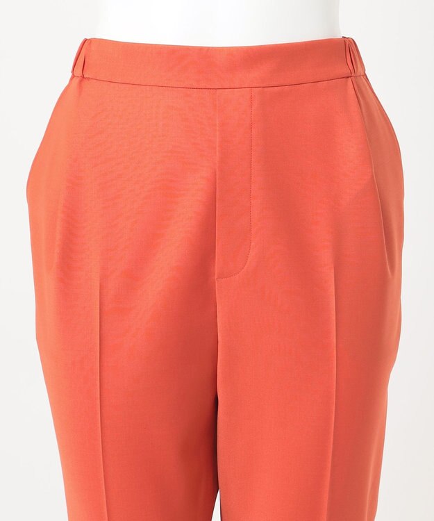 23区 【R(アール)】ウールトロストレッチ パンツ オレンジ系