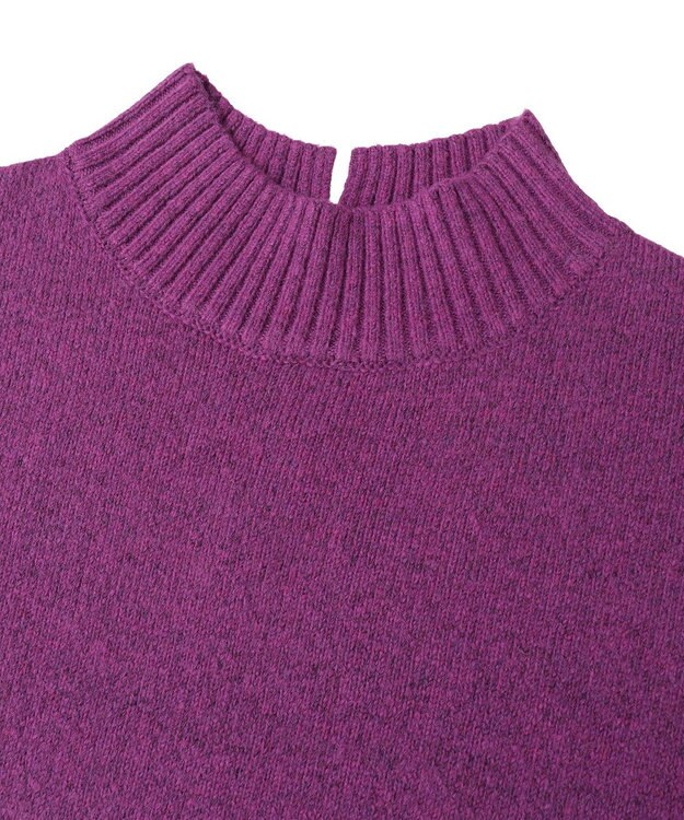 AMERICAN HOLIC モックネックコクーンニットプルオーバー Purple