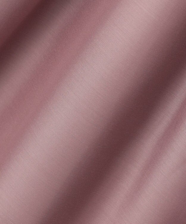 ANY SIS 【洗える】シアーチンツタック スカート モカピンク