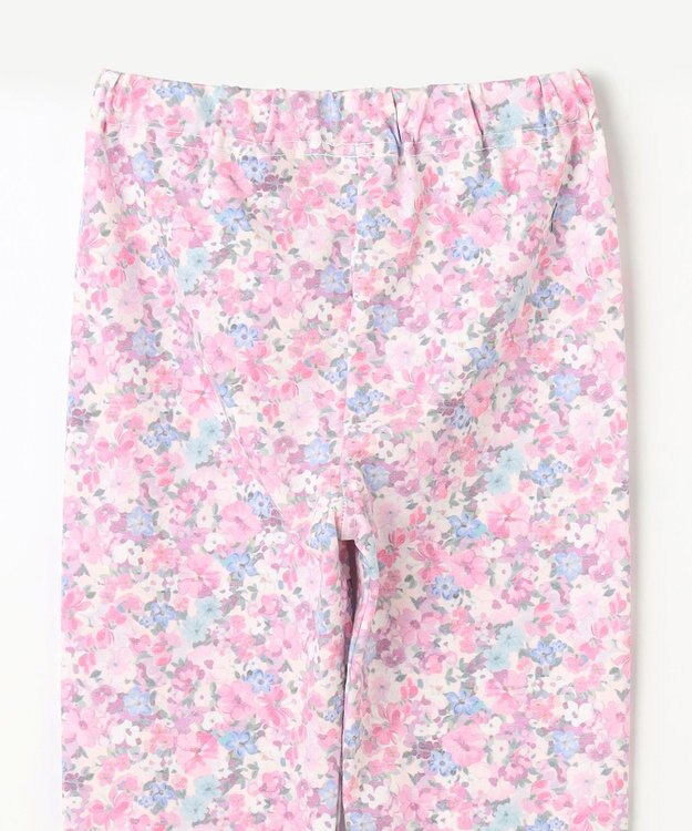 ANY KIDS 総柄 プリント レギンス ピンク系花柄