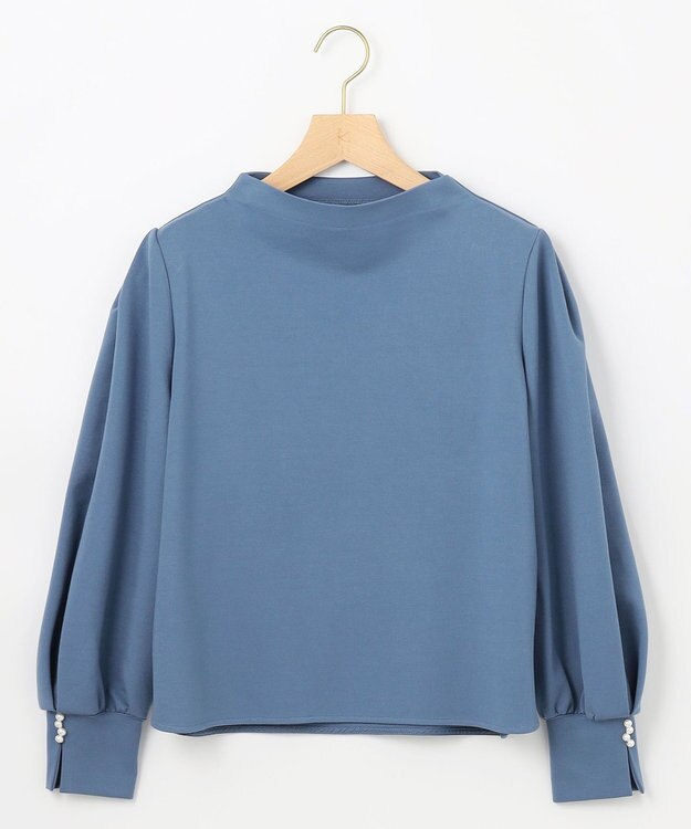 組曲 【WEB限定・2SET】ポンチトップス×プリーツスカートセットアップ ブルー×ネイビー系