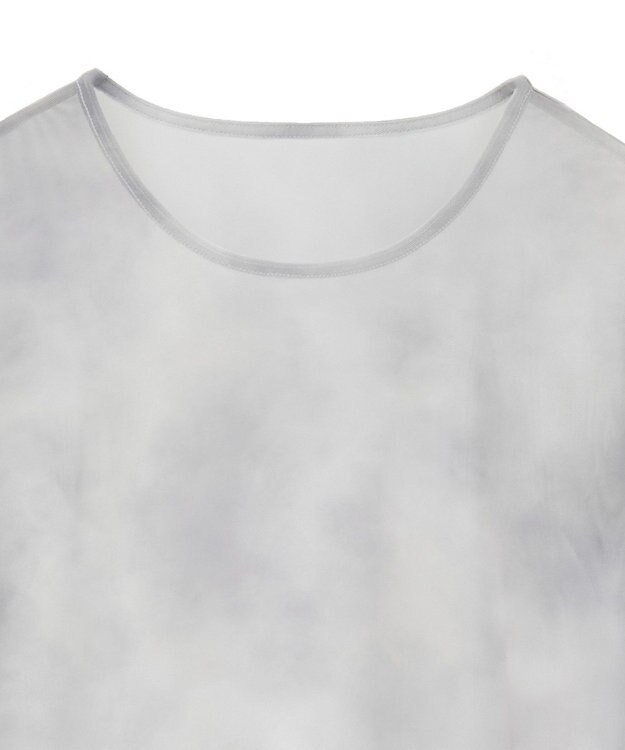 AMERICAN HOLIC ニュアンス柄プリントシアープルオーバー Gray