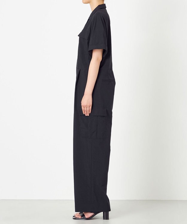 NAVE 【ReNAVE・洗える/撥水加工/接触冷感/UVケア/】ナイロンタスラン オールインワン ブラック系