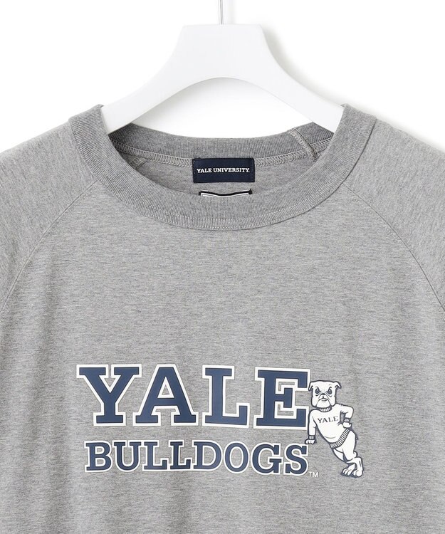 J.PRESS YORK STREET 【UNISEX】YALEロゴTEEシャツ ライトグレー系