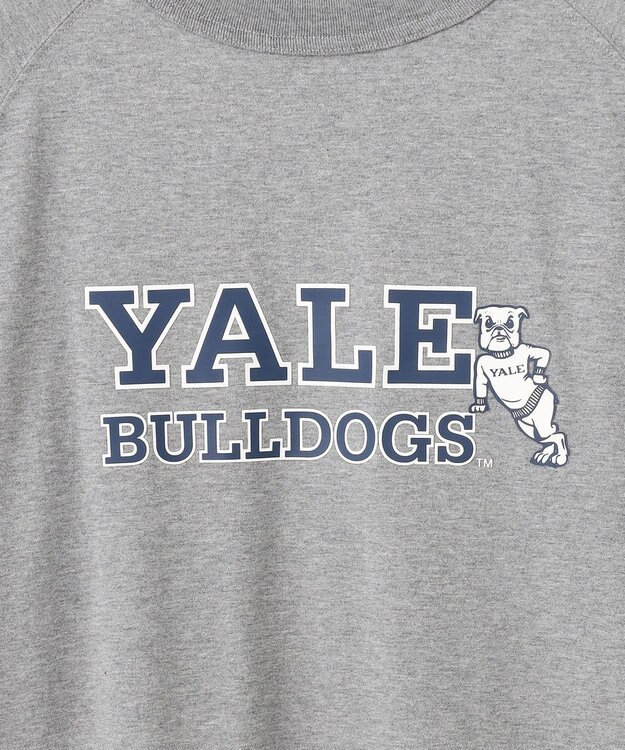 J.PRESS YORK STREET 【UNISEX】YALEロゴTEEシャツ ライトグレー系