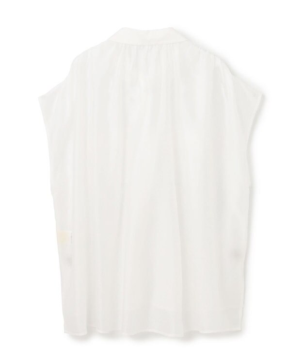 GRACE CONTINENTAL ギャザーシャツ ホワイト