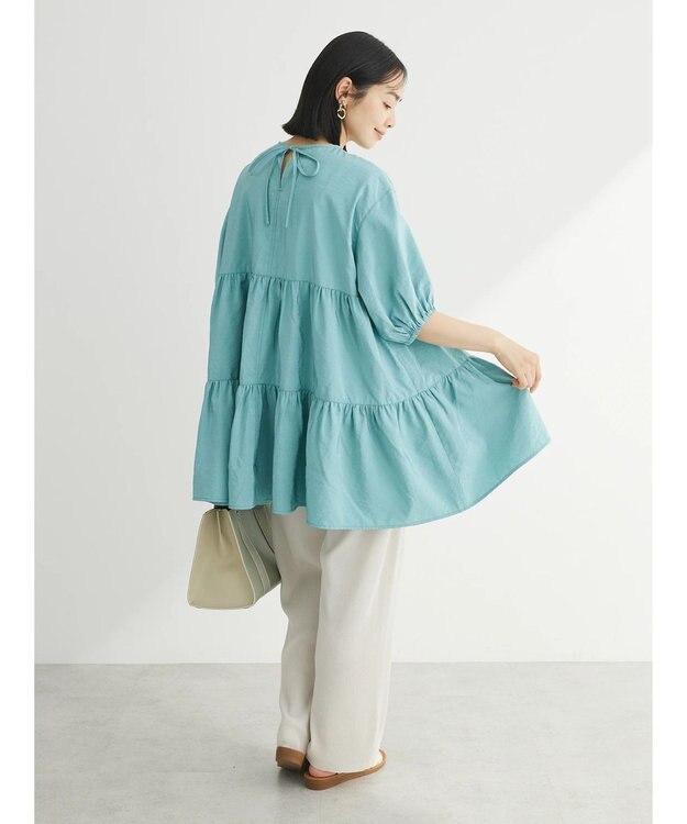 Green Parks ・ＥＬＥＮＣＡＲＥ　ＤＵＥ　ティアードチュニック Light Green