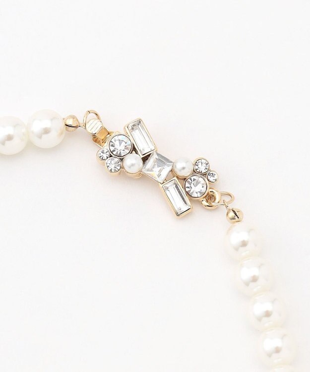 ANY パールネックレス ライトゴールド