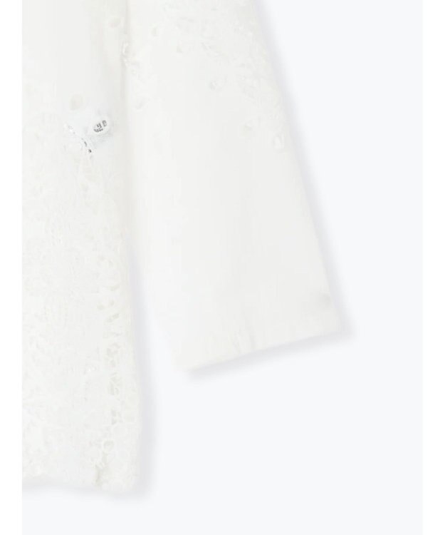 Te chichi ケミカルレースコットンジャケット オフホワイト