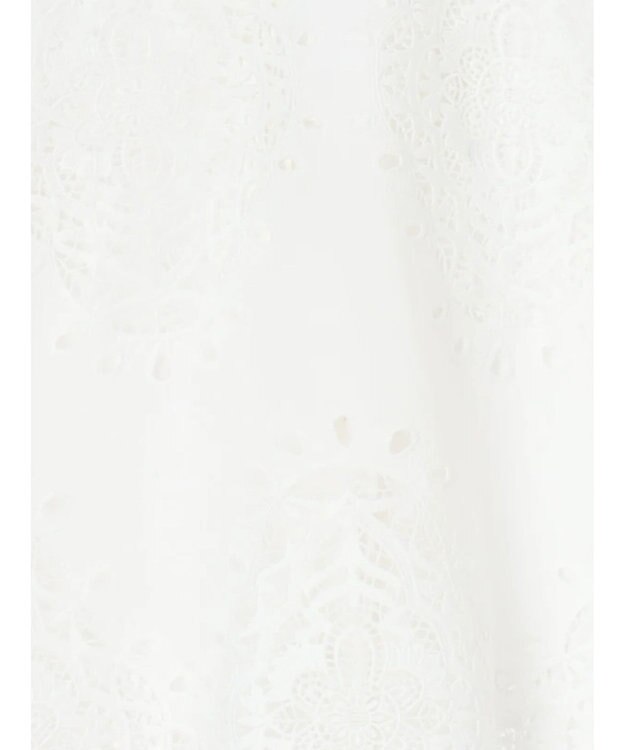 Te chichi ケミカルレースコットンジャケット オフホワイト