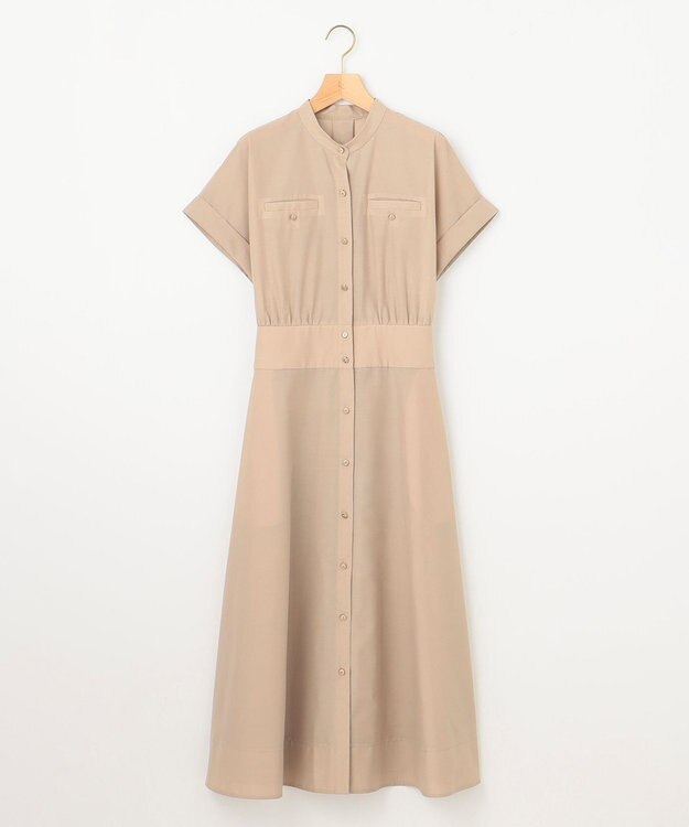 組曲 【WEB限定】シアーボイルワンピース ベージュ系