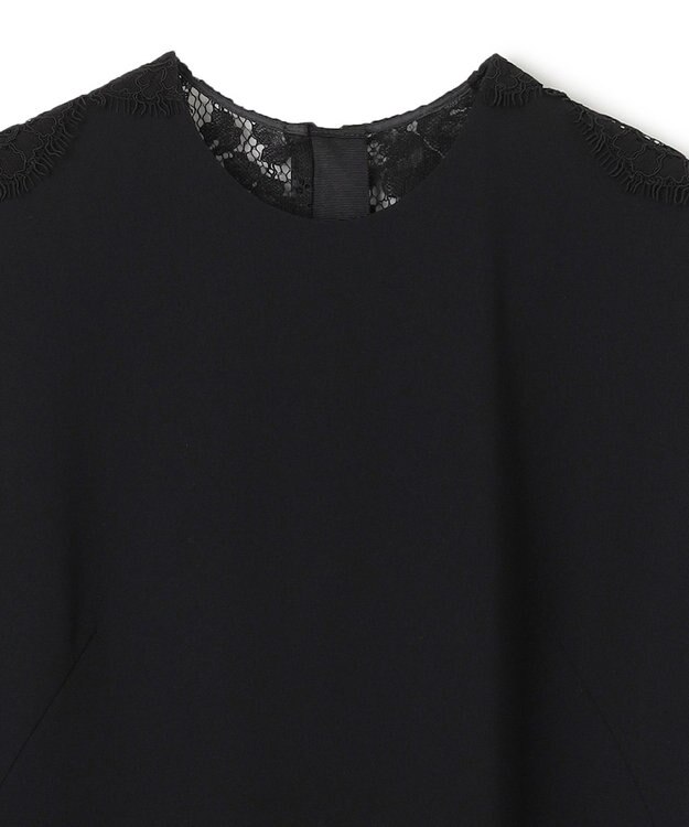 BEIGE， KALMIA / バックファスナーレースドレス Black