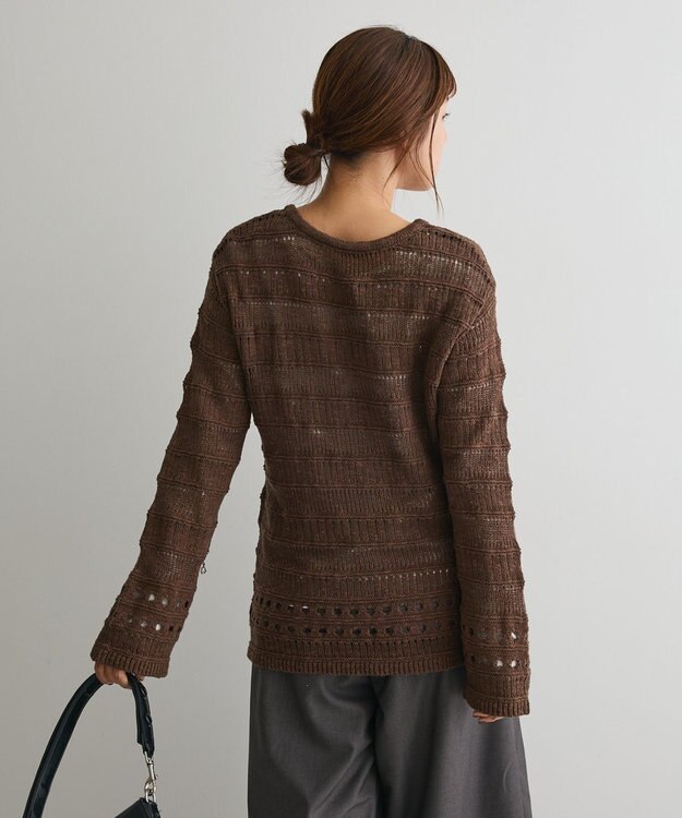 CRAFT STANDARD BOUTIQUE スラブニットチュニック Brown