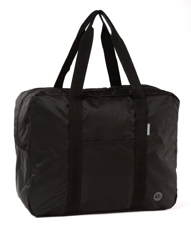 ACE BAGS & LUGGAGE World Traveler  タイヴァス ボストンバッグ 折りたたみ可能 43L 折りたたみ可能 セットアップ可能 ポーチ付き ワールドトラベラー アルコ 旅行 お出かけ 63713 ブラック