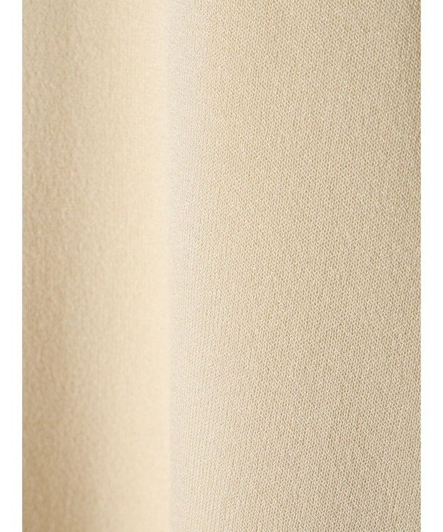 Green Parks 推しニット　裾ラインポンチョ型チュニック Gray Beige