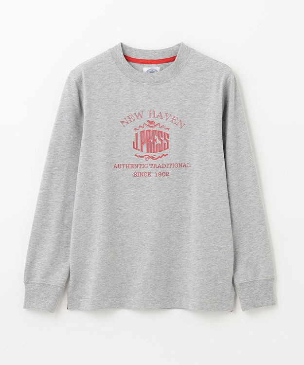 J.PRESS KIDS 【140-170cm】フロントロゴ カットソー グレー系