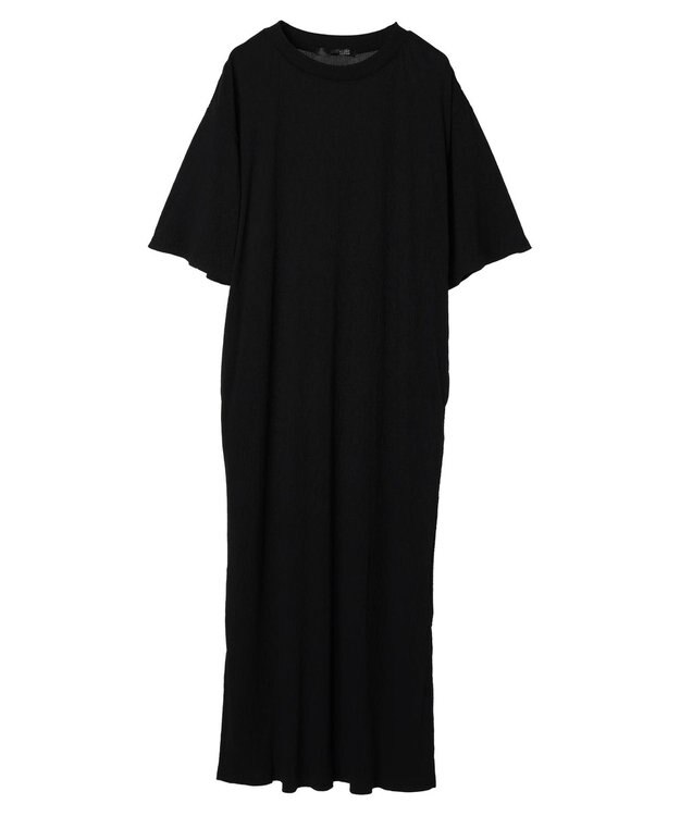 Green Parks ・ＳＵＧＡＲ　ＳＰＯＯＮ　シアープリーツワンピース Black