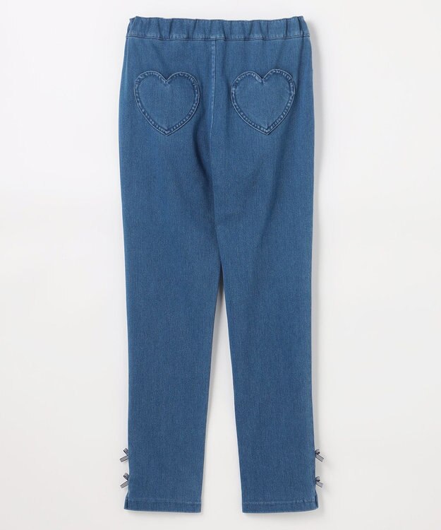 ANY KIDS 【洗濯機可能】ときめきストレッチ カットソーパンツ インディゴ