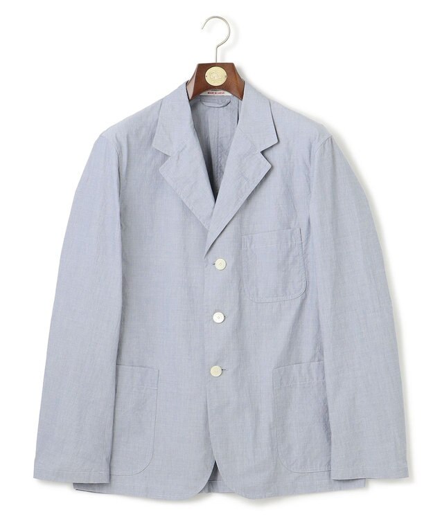 J.PRESS MEN 【J.PRESS ORIGINALS】Finx Cotton Pinhead Sack Jacket ネイビー系