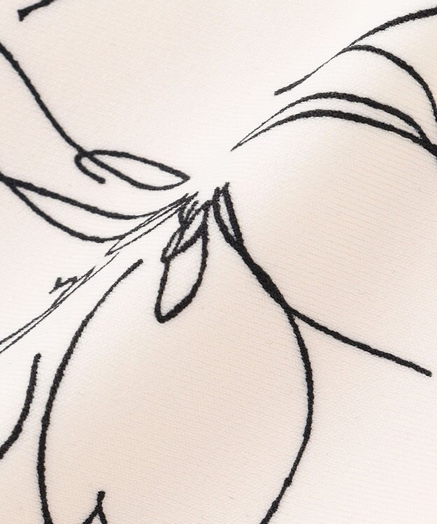 ONWARD CROSSET SELECT 【SEESET】ラインフラワーブラトップ WHITE