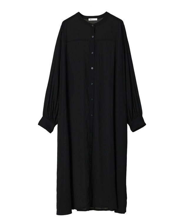 CRAFT STANDARD BOUTIQUE ウ゛ィンテージボイル羽織ワンピース Black