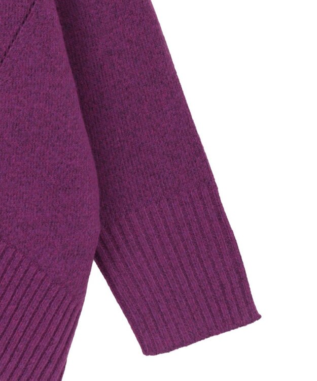 AMERICAN HOLIC モックネックコクーンニットプルオーバー Purple