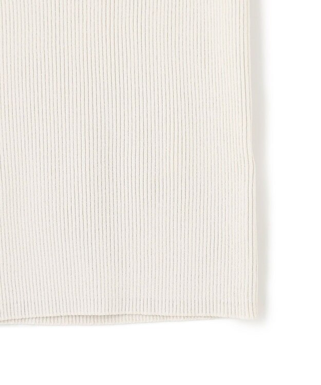 UNFILO スゴ機能 リブタンクトップ グレージュ