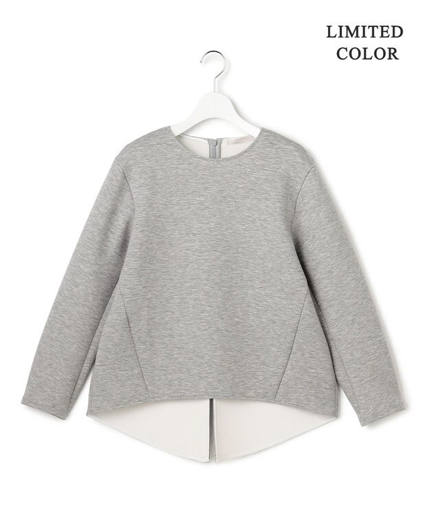 ICB 【先行予約・WEB限定カラーあり】ソフトダンボール スリットテール プルオーバー ライトグレー［WEB限定］