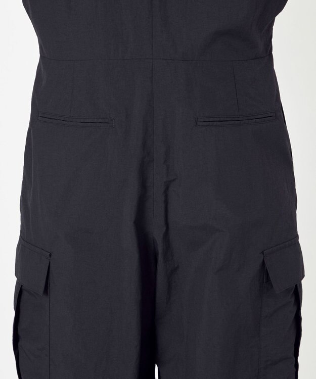 NAVE 【ReNAVE・洗える/撥水加工/接触冷感/UVケア/】ナイロンタスラン オールインワン ブラック系