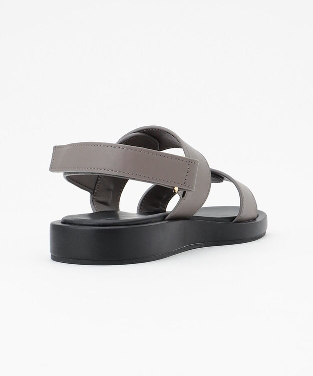 J.PRESS LADIES ベルト サンダル グレー系