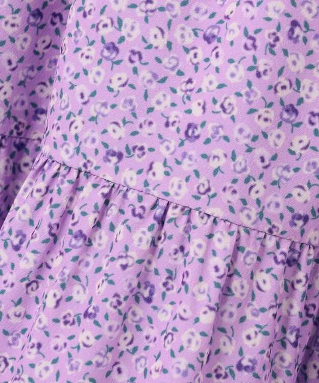 組曲 KIDS 【110-140㎝】Tiny Rose ワンピース ラベンダー