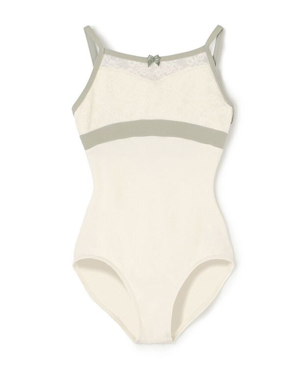 Chacott キャミソールレオタード エバーグリーン