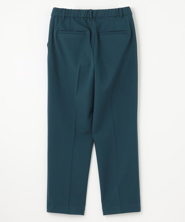 ANY 【ウエストゴム/リントラク加工/裏起毛/ストレッチ】シークレットウォーム　テーパードパンツ グリーン