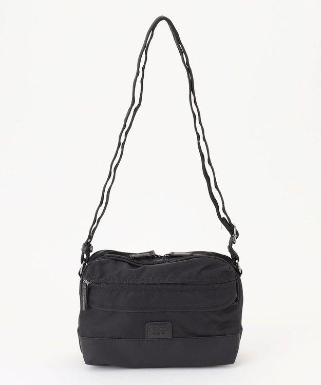 Y'SACCS 【Y’SACCS vous et】ナイロン×ポリウレタン ショルダー ブラック