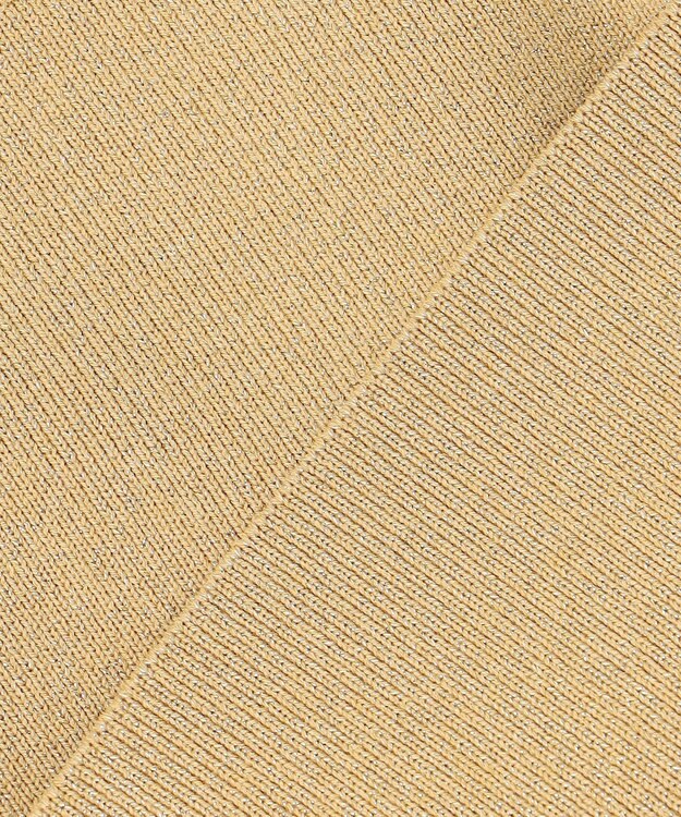 uncrave 【手洗い可】ドライタッチ ニット カップ付き バンドゥ（uncrave WHITE） サンドベージュ×ゴールド