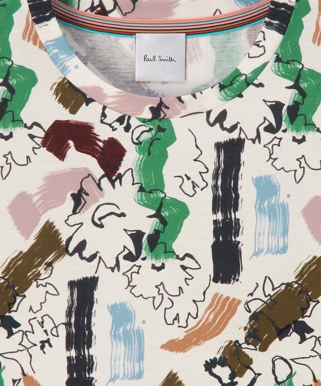 Paul Smith Painters Smock 半袖Tシャツ アイボリー