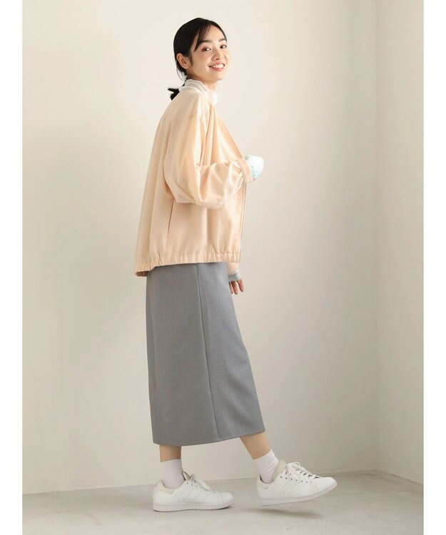 Green Parks イージーケア　Ｖネックブルゾン Orange