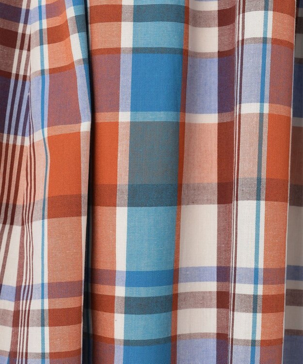 J.PRESS YORK STREET 【WOMEN】チェックフレアスカート ホワイト系3