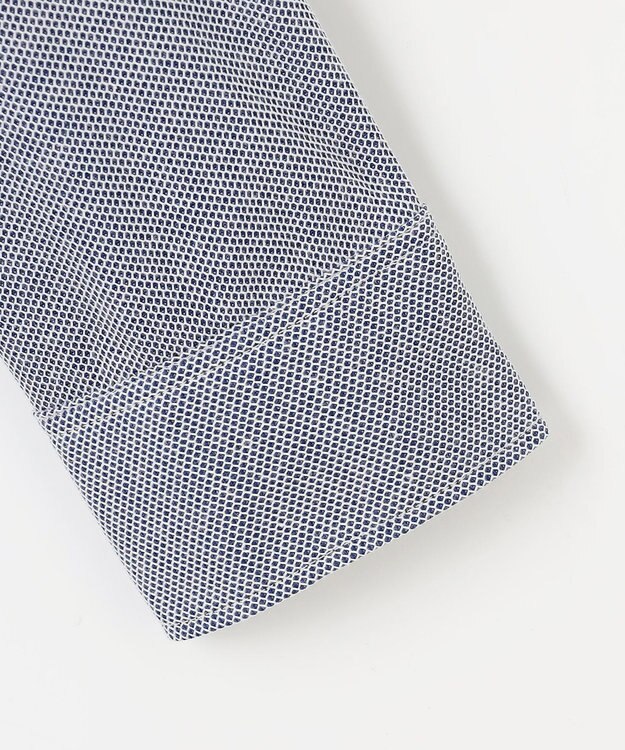 JOSEPH ABBOUD 【キングサイズ・消臭などの高機能】オーガニックコットン ダディ 長袖 ポロシャツ ブルー系