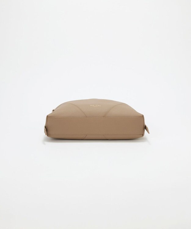 TOPKAPI 【TREASURE TOPKAPI】シュリンクレザー ワンハンドル 2way ショルダー バッグ グレージュ