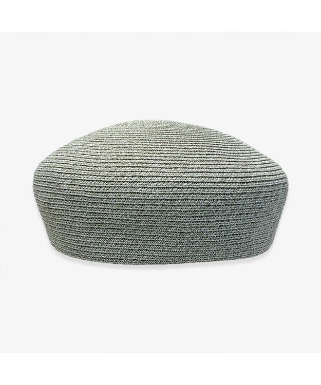 林八百吉商店 un chapeau　ペーパーブレードベレー グレー