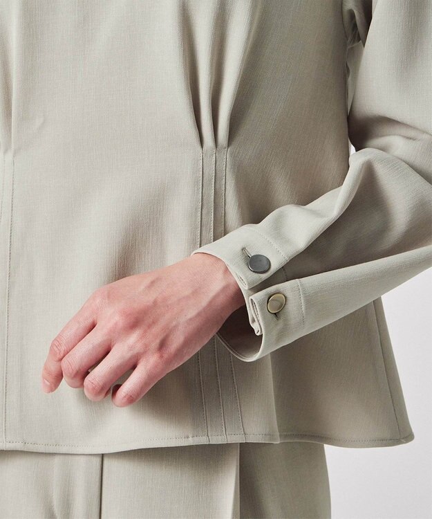 Paul Smith オケージョンセットアップ ブラウス グレイッシュベージュ