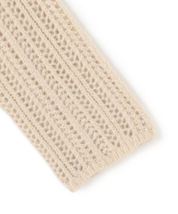 uncrave フィラメントモヘアニット プルオーバー ベージュ