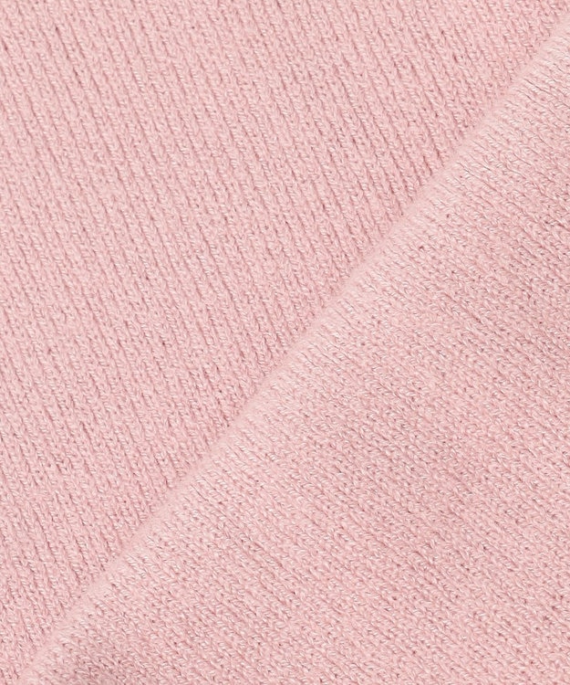 ANY KIDS 肩フリル しあわせタッチニット ピンク