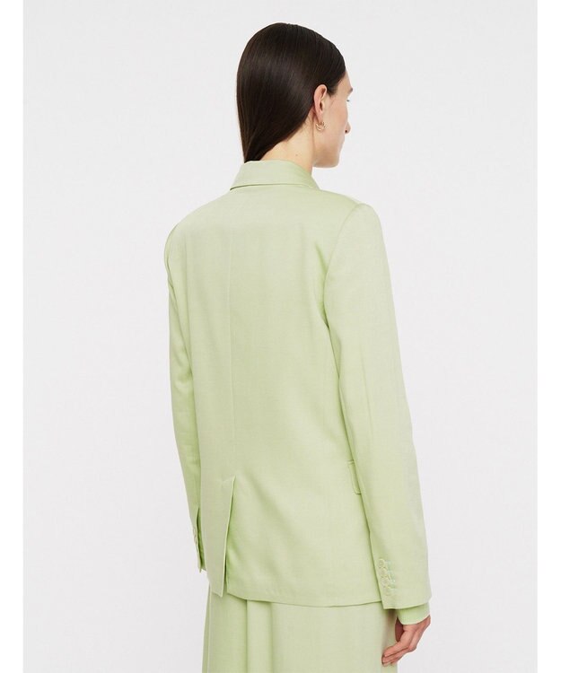 JOSEPH ソフトビスコーステーラリング　ダブルブレステッドジャケット Matcha