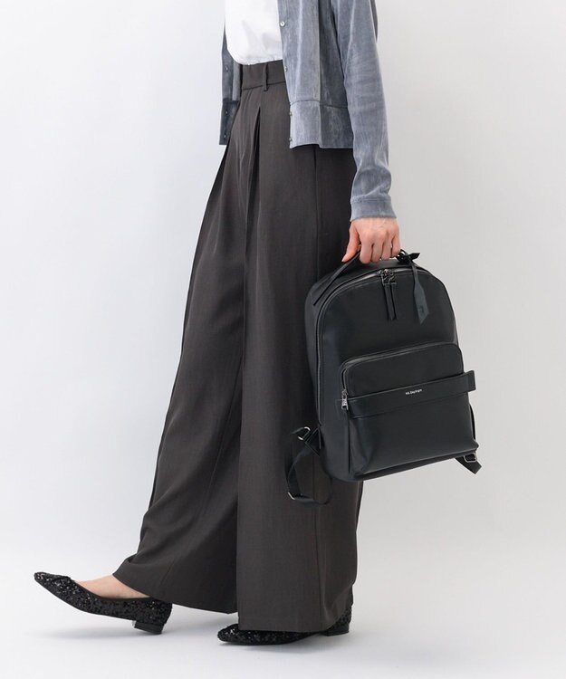 ACE BAGS & LUGGAGE W&.Day/Night ティルカ ラウンドリュック A4サイズ 13.3インチPC収納 19181 ダブルアンドデイナイト ブラック