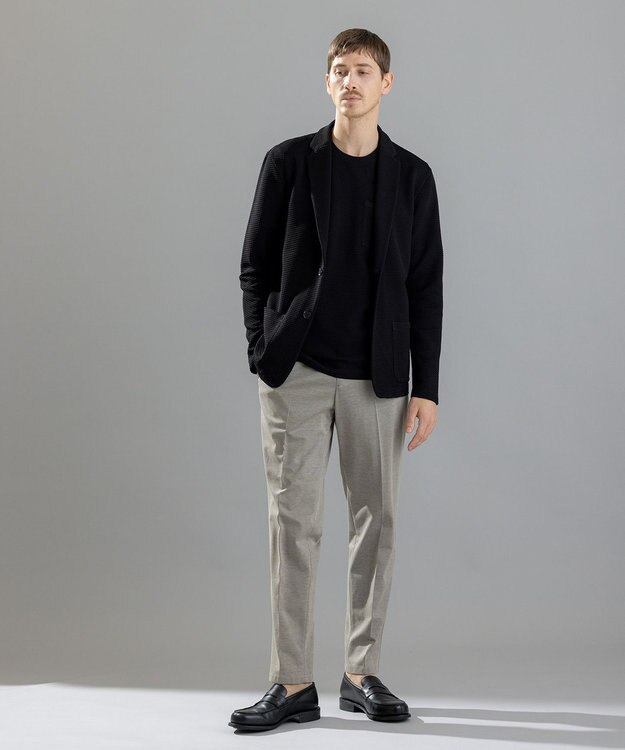 JOSEPH HOMME ハイゲージモックロディ / PEGG EASY ライトグレー系