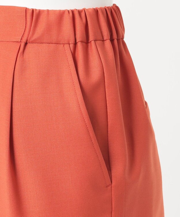 23区 【R(アール)】ウールトロストレッチ パンツ オレンジ系